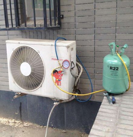 赞皇空调加氟
